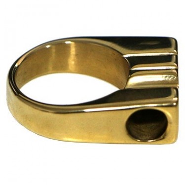 RAW Anillo 24K - Agujero porro