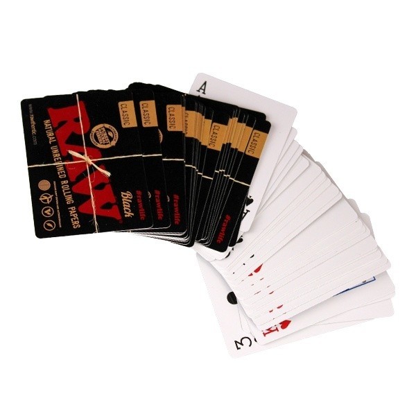 Carte da gioco Raw Black