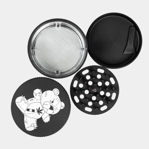 Grinder Magnético Oso 4 Partes partes