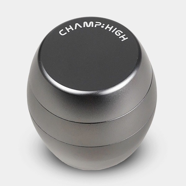 Champ High Grinder Original 40 mm plata cerrado