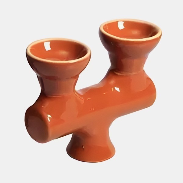 Braciere Doppio per Narghilè Hookah