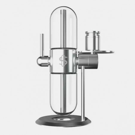 Gravity Bong Argento Studenglass
