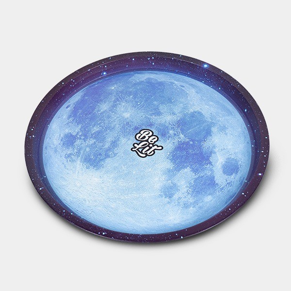 Vassoio per Rollare Blue Moon Rotondo