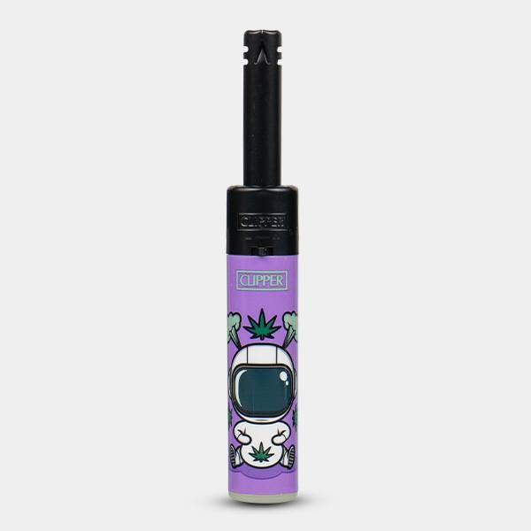 Mechero Clipper Minitube Little Weed astronauta