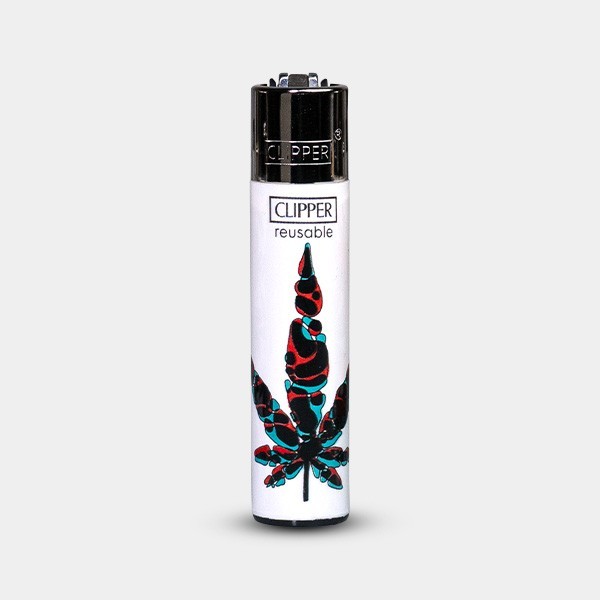 Mechero Clipper Neon Leaves 4 2