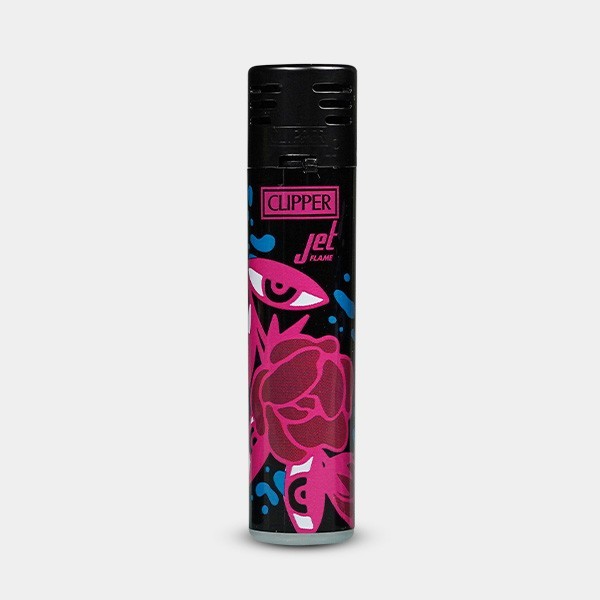 Clipper Psycho Flowers Jet Flame