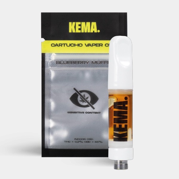 Cartuccia 85% CBD KEMA 'Blueberry Muffin'