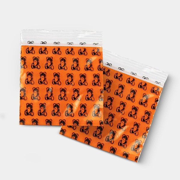 Busta Zip 50x50mm Teddybear