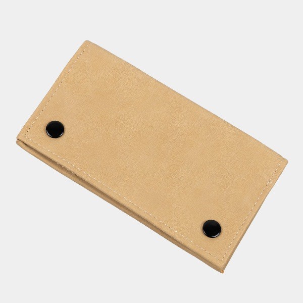 Tabaquera de Piel Sintética marrón claro