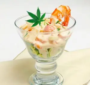 Menù di Natale con marijuana